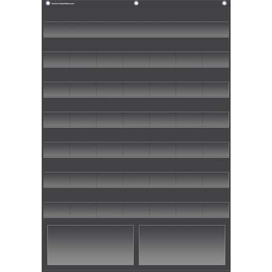 Teacher Created Resources Black Calendar Pocket Chart